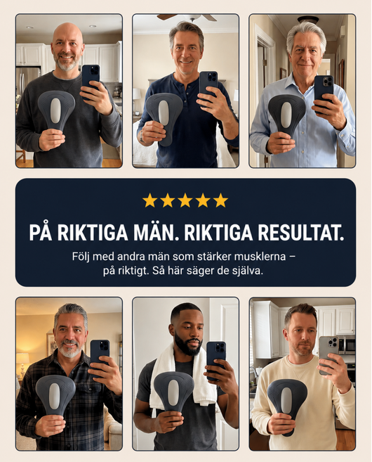 Senza™ Bäckenbottenövningsredskap för män