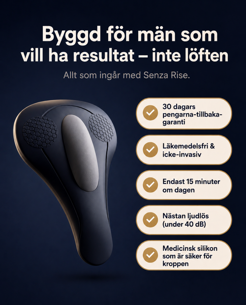 Senza™ Bäckenbottenövningsredskap för män