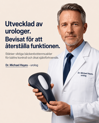 Senza™ Bäckenbottenövningsredskap för män