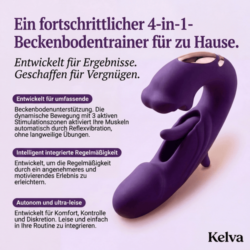 Kelva Vita™ – 4-in-1 Beckenboden-Aktivator für Frauen
