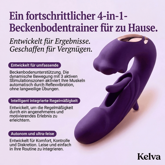 Senza Pro – 4-in-1 Beckenboden-Aktivator für Frauen